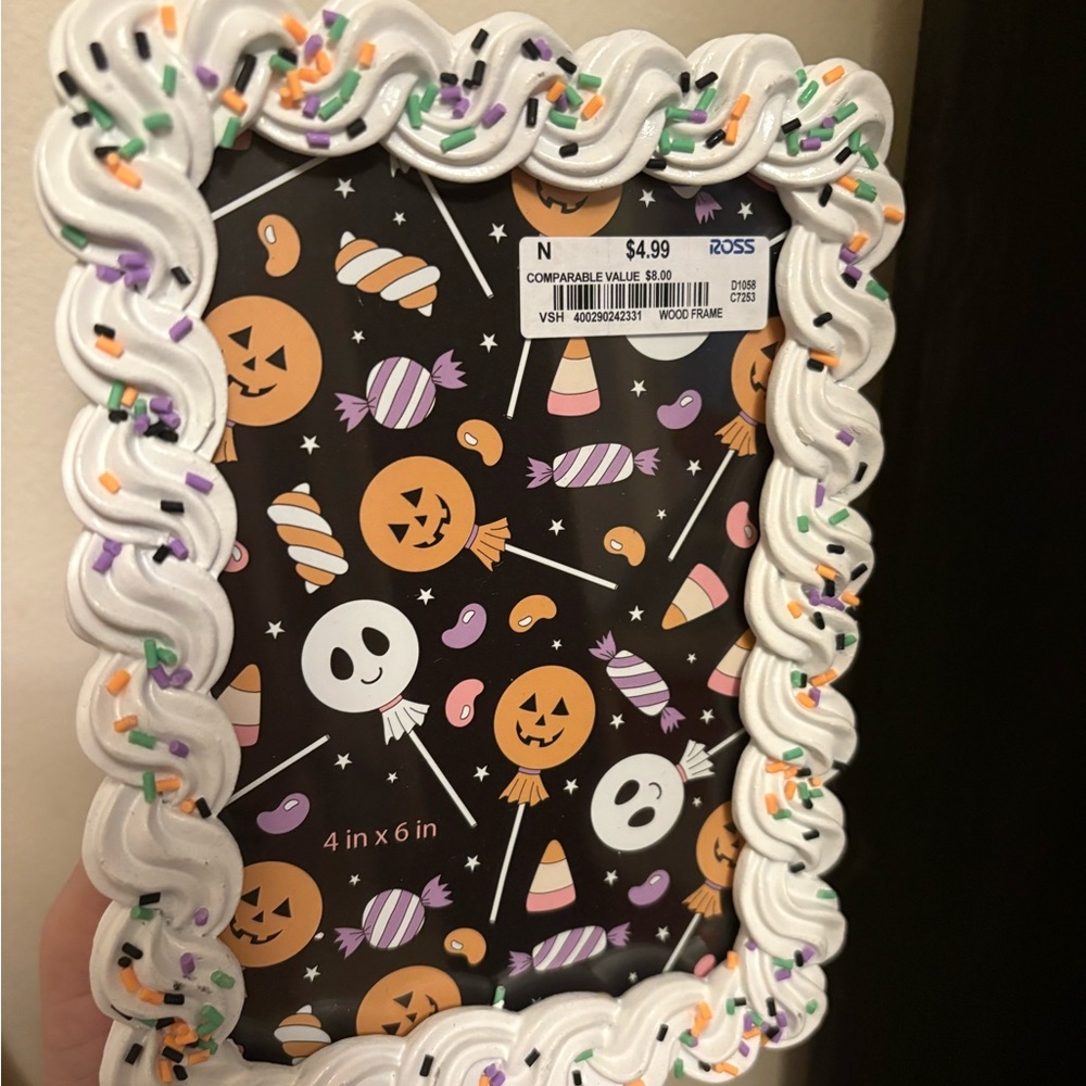 Halloween Themed Picture Frame